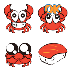 Happy Crab Emoji
