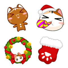 Gojill The Meow Emoji Christmas