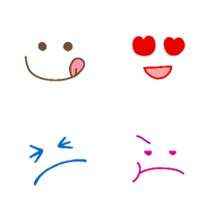 simple face Emoji Set