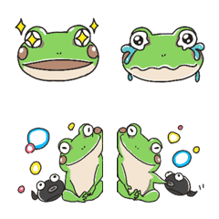 Twin frogs emoji