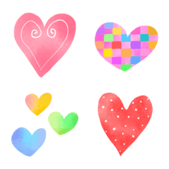  Hearts full of emoji