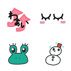 Fun symbols and words emoji