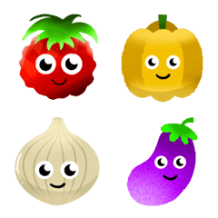 Handdrawn Vegetables Emoji