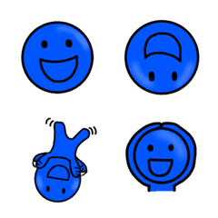 blueblue man Emoji