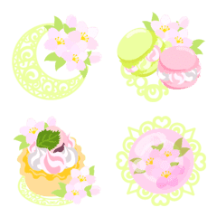 Sweet Sakura Emoji