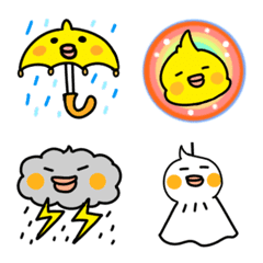 Cockatiel weather emoji