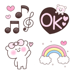 Sweet & Cute basic emoji.  -mix-