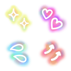 rainbow color Kigo Emoji