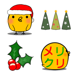ぴよぴよ絵文字★クリスマス