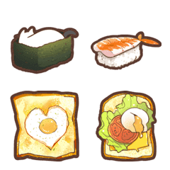 MixFlavor's food emoji: Spring