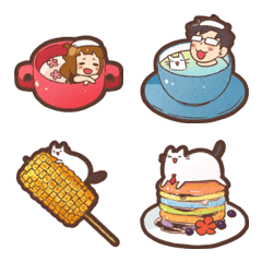 MixFlavor's food emoji: Autumn