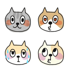 The cute cats Emoji