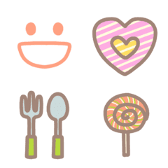 Kawaii Pretty Simple Everyday Emoji