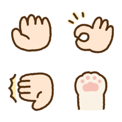 Cute hand sign Emoji