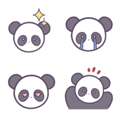 Easygoing Panda Emoji