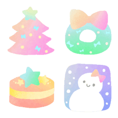 Dream cute Christmas emoji