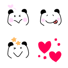 A panda cute face Emoji