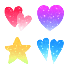 copy and paste heart and stars