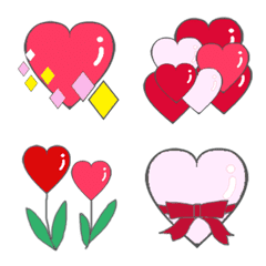 Heart emoji that simple to use forever.