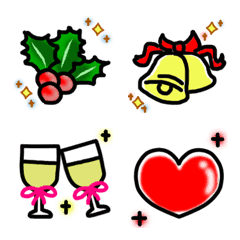 Winter items emoji