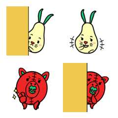 Usarakkyo&Akamaru emoji