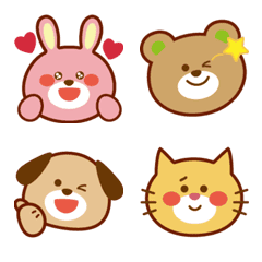 お名前シールLABO 楽しい仲間たち