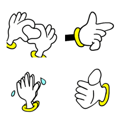  Hand sign & pointer