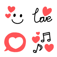 みんな が使えるかわいいハート絵文字 Line絵文字 Line Store みんな が使えるかわいいハート絵文字 Line絵文字 Line Store