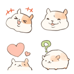 the fat pretty hamster Emoji