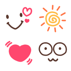 Kawaii Pretty Super Simple Emoji