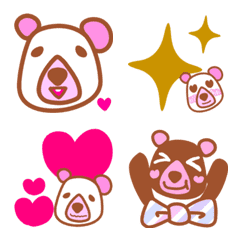 Various bear emoji!