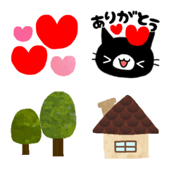 Black cat  kurosuke everyday emoji