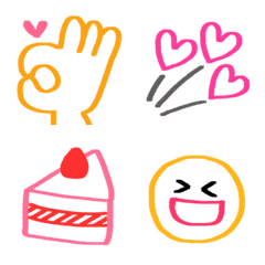 Emoji drawn with a marker 2
