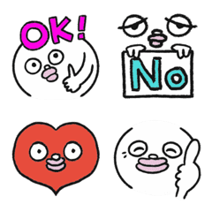 Creepy but cute Emoji