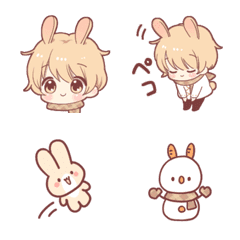 Emoji of the rabbit boy