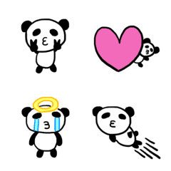 pouty lips panda Emoji