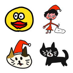 Kodomo emoji (Merry Christmas)