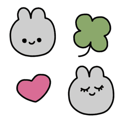 Gray color bunnies 3