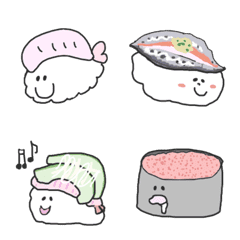 Sweet Sushi Emoji