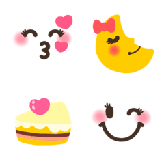 Kawaii Pretty Cute Face Girl Emoji