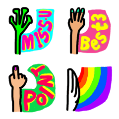 Hand Flag Emoji