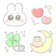Pudgy Fluffy Rabbit Emoji 3
