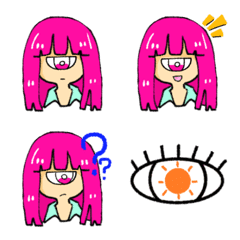 Monocular-san emoji
