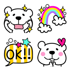 Kumasuke's happy emoji