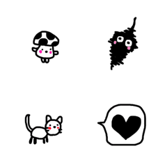 Petit character mini emoji