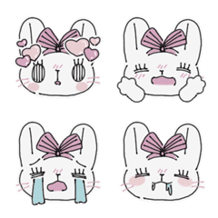 Hand-drawn rabbit Emoji