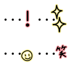 Emoji of Three point reader. 