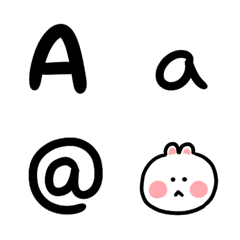simple text + emoji