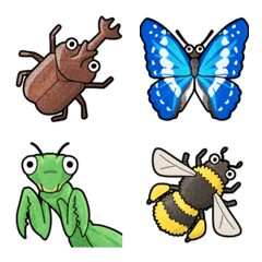 [ insect ] Emoji unit set of all