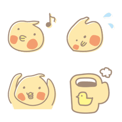 Okame chick emoji